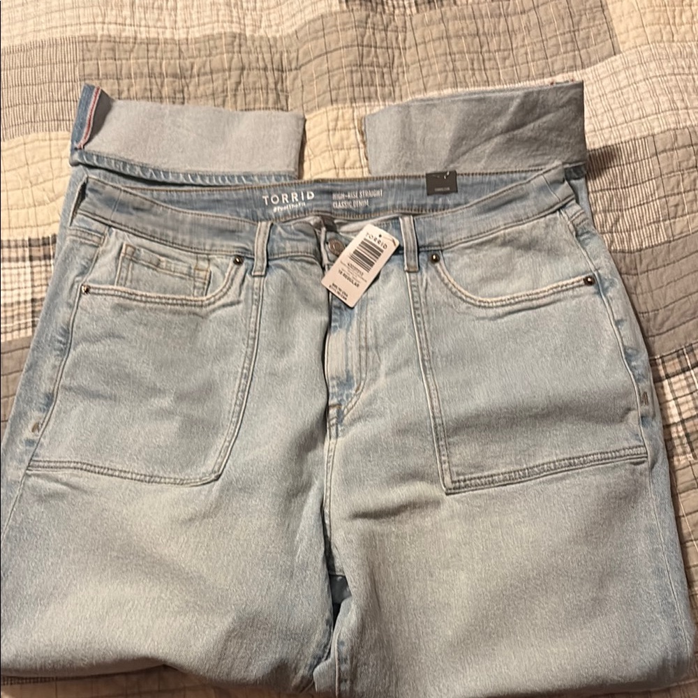 Torrid Denim Light Wash Jeans